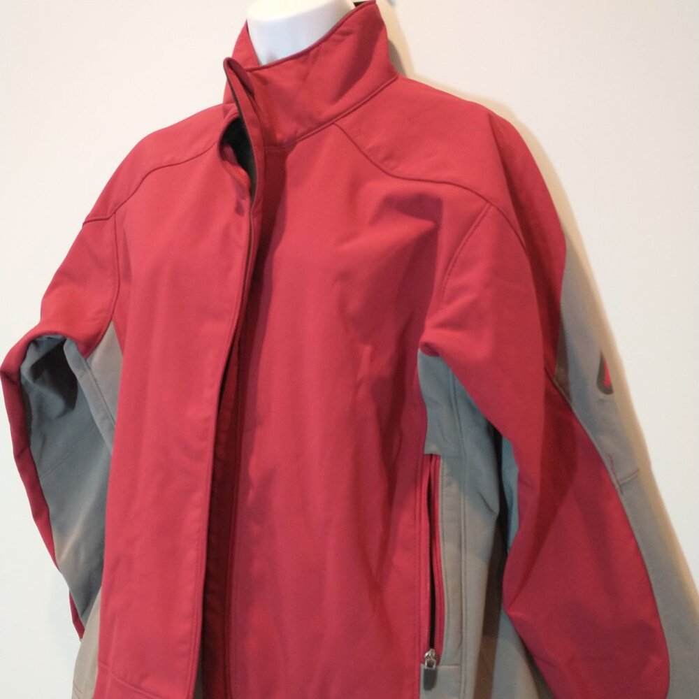 NWOT Tri-Mountain Red & Gray Performance Jacket Size L